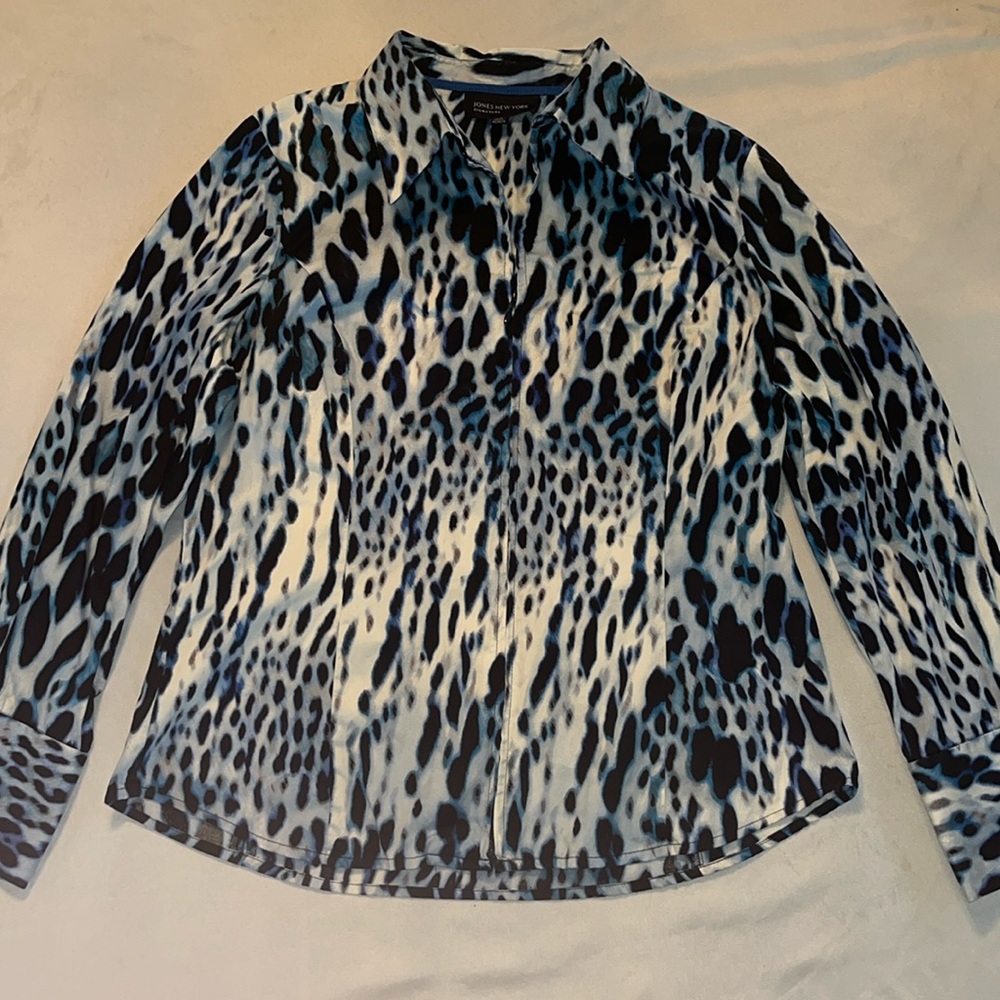 Jones NY Zippered Top